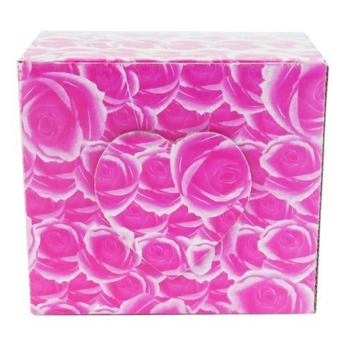 Cutie cana fereastra inima B6-13 - Green Print