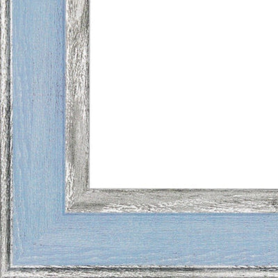 Rama foto Alicante albastru+argintiu A5 FP017A5 - Green Print