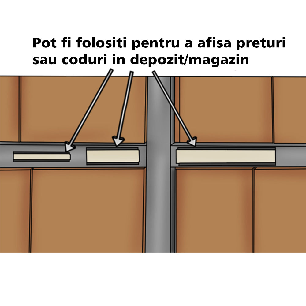 Banda magnetica cu adeziv 15m x 1,5cm