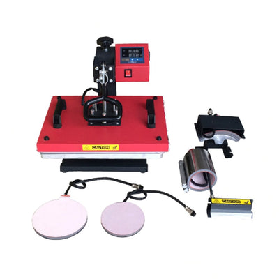 Presa termica COMBO 5in1 CuYi KC2301 - Green Print