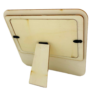 Rama foto lemn patrat