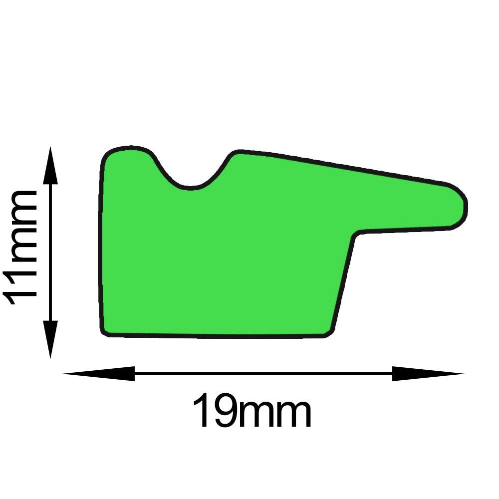 Rama foto Barcelona alb+negru A4 FP0941A419 - Green Print