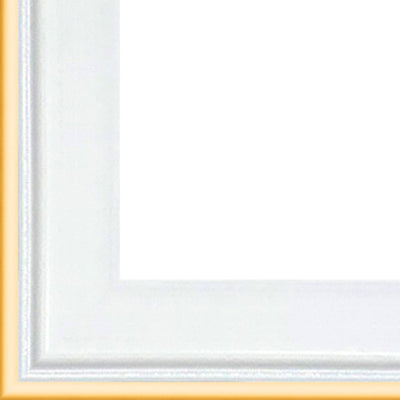 Rama foto Barcelona alb+negru A4