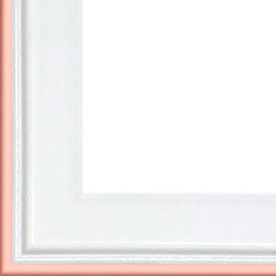 Rama foto Barcelona alb+auriu rose 13x18 FP0941131831 - Green Print