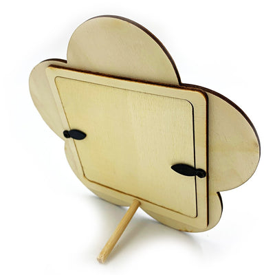 Rama foto lemn floare