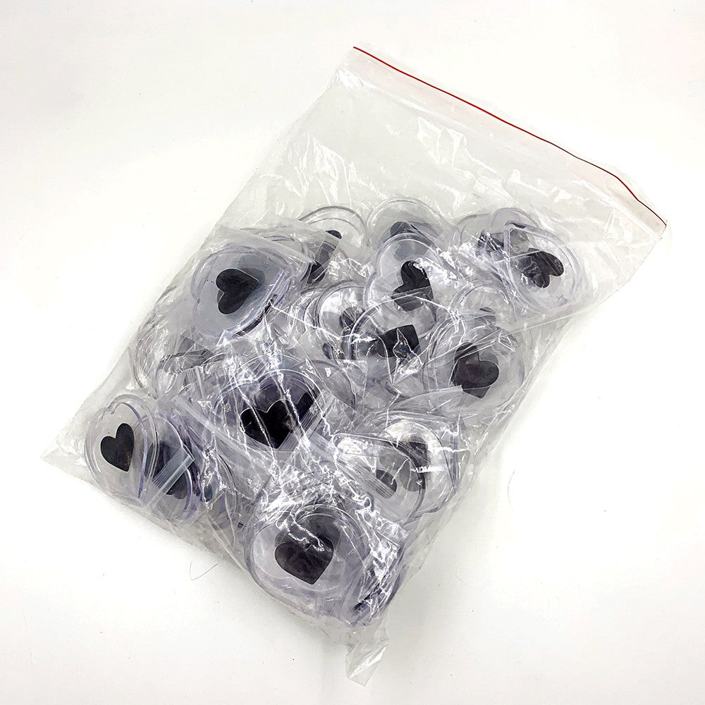 Magnet plastic insertie foto inima