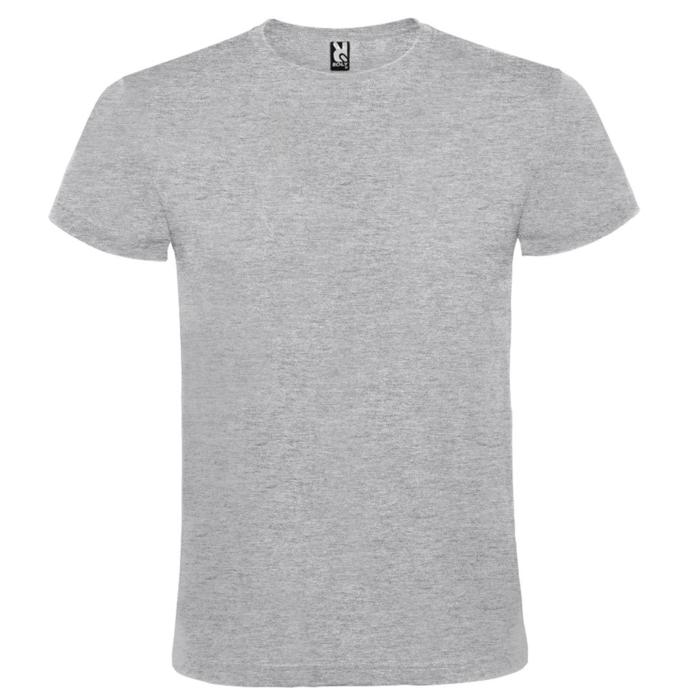 Tricou bumbac gri Roly ATOMIC 150