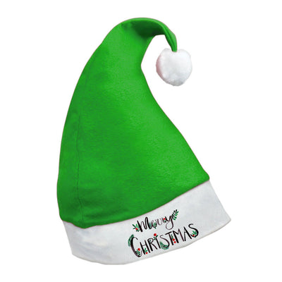 Caciula Mos Craciun sublimabila verde