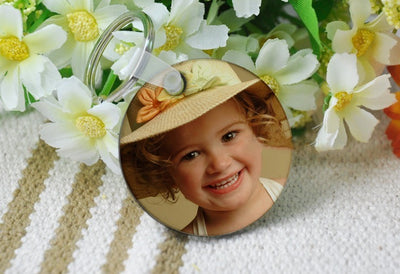 Breloc MDF sublimabil rotund