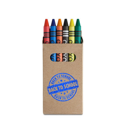 Set creioane colorate in cutie carton reciclat HW8000S229 - Green Print