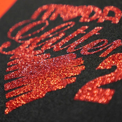 Folie MODA GLITTER 2 metru liniar S2MG904 - Green Print