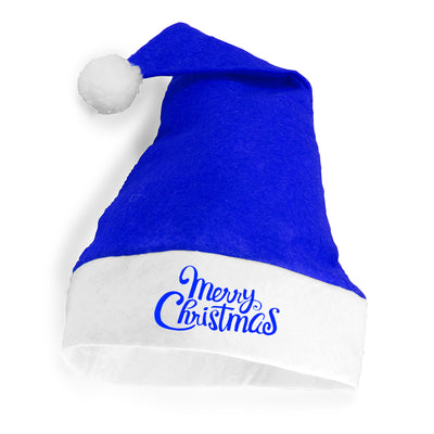 Caciula Mos Craciun sublimabila albastru