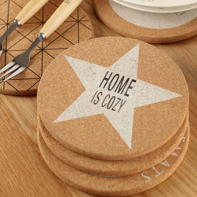 Suport pahar de pluta - set 10buc