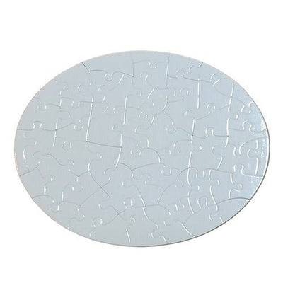 Puzzle oval sublimabil PZ-2419 - Green Print