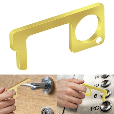 Breloc antibacterial NO - TOUCH KO4089S105 - Green Print