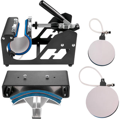 Presa termica multifunctionala 5 in 1 sublimare K2301 - Green Print