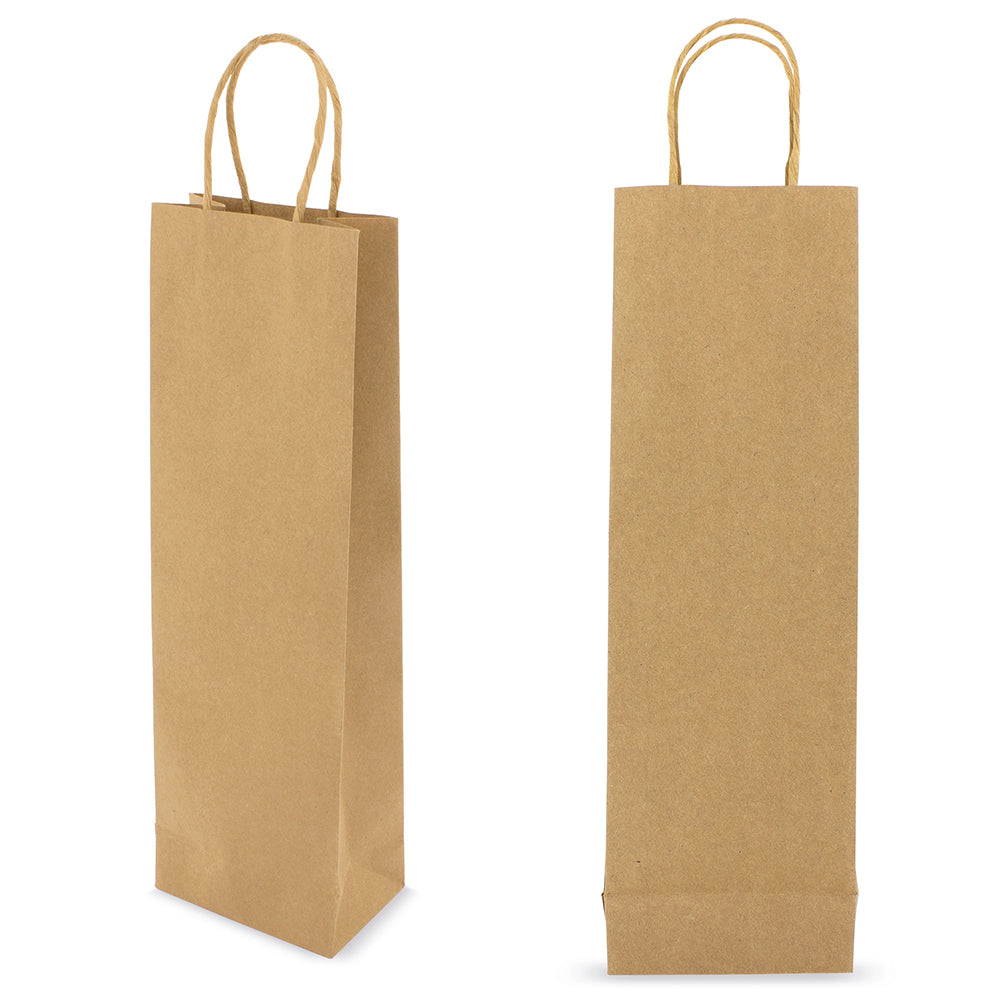 Sacosa kraft pt sticle de vin