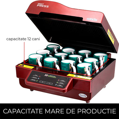 Presa termica 3D Vacuum K2402 - Green Print