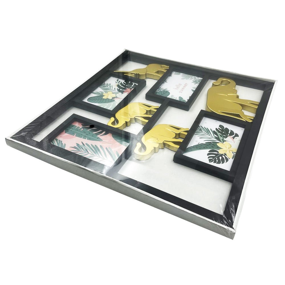 Rama foto colaj ELEFANTI 4 poze GP8508 - Green Print