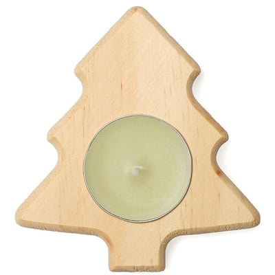 Suport lumanare din lemn - BRAD VL1312S1512 - Green Print