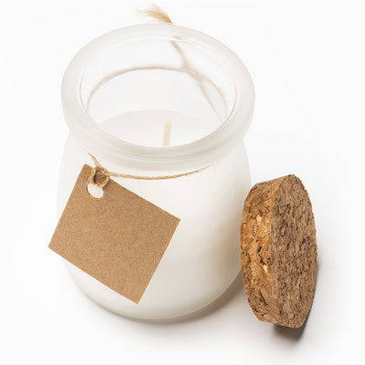 Lumanare parfumata cu capac de pluta