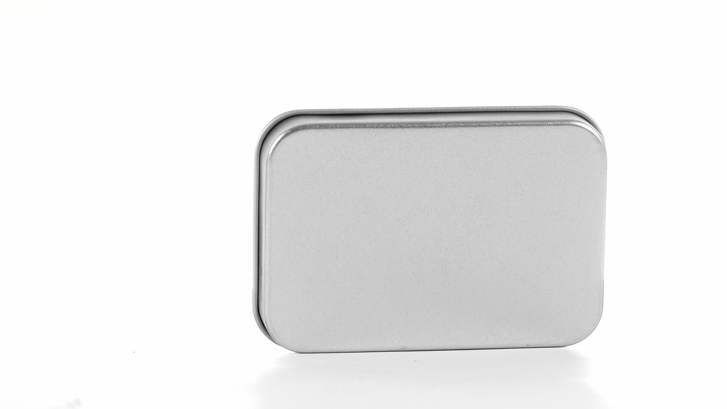 Small rectangular metal box 9x6x2