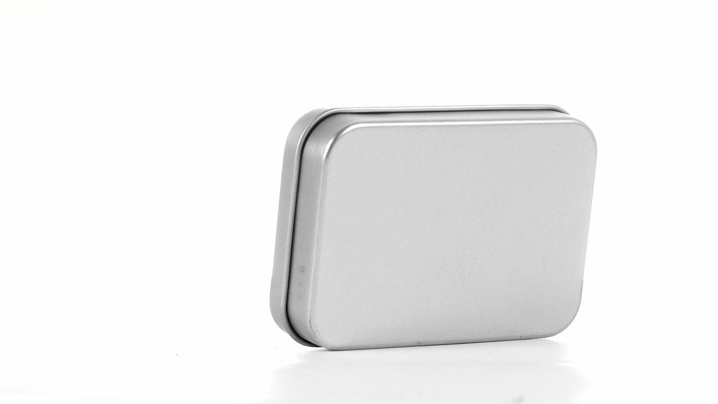 Small rectangular metal box 9x6x2