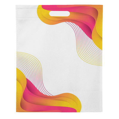 Sacosa textil 43x34 sublimabila BO7127S101 - Green Print