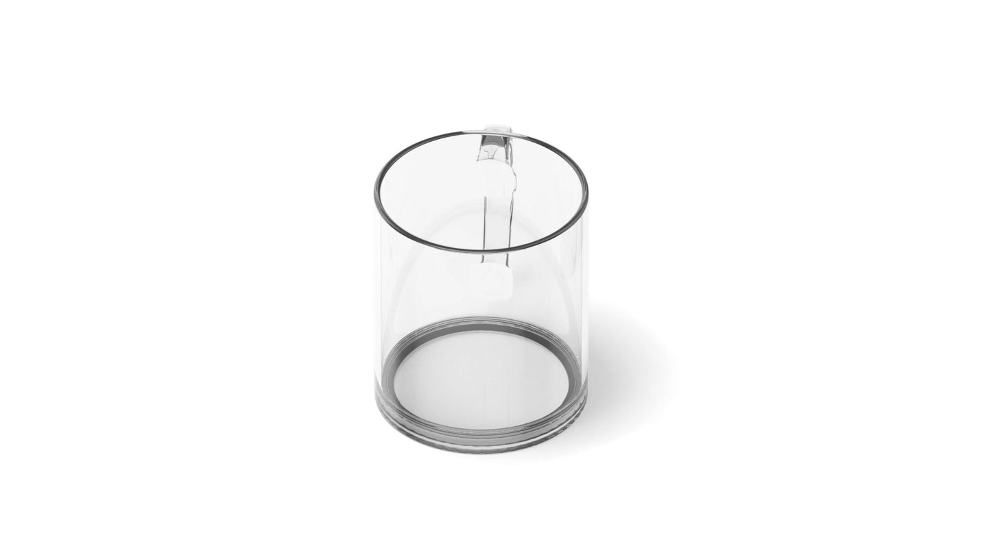Sublimation glass mug + individual box