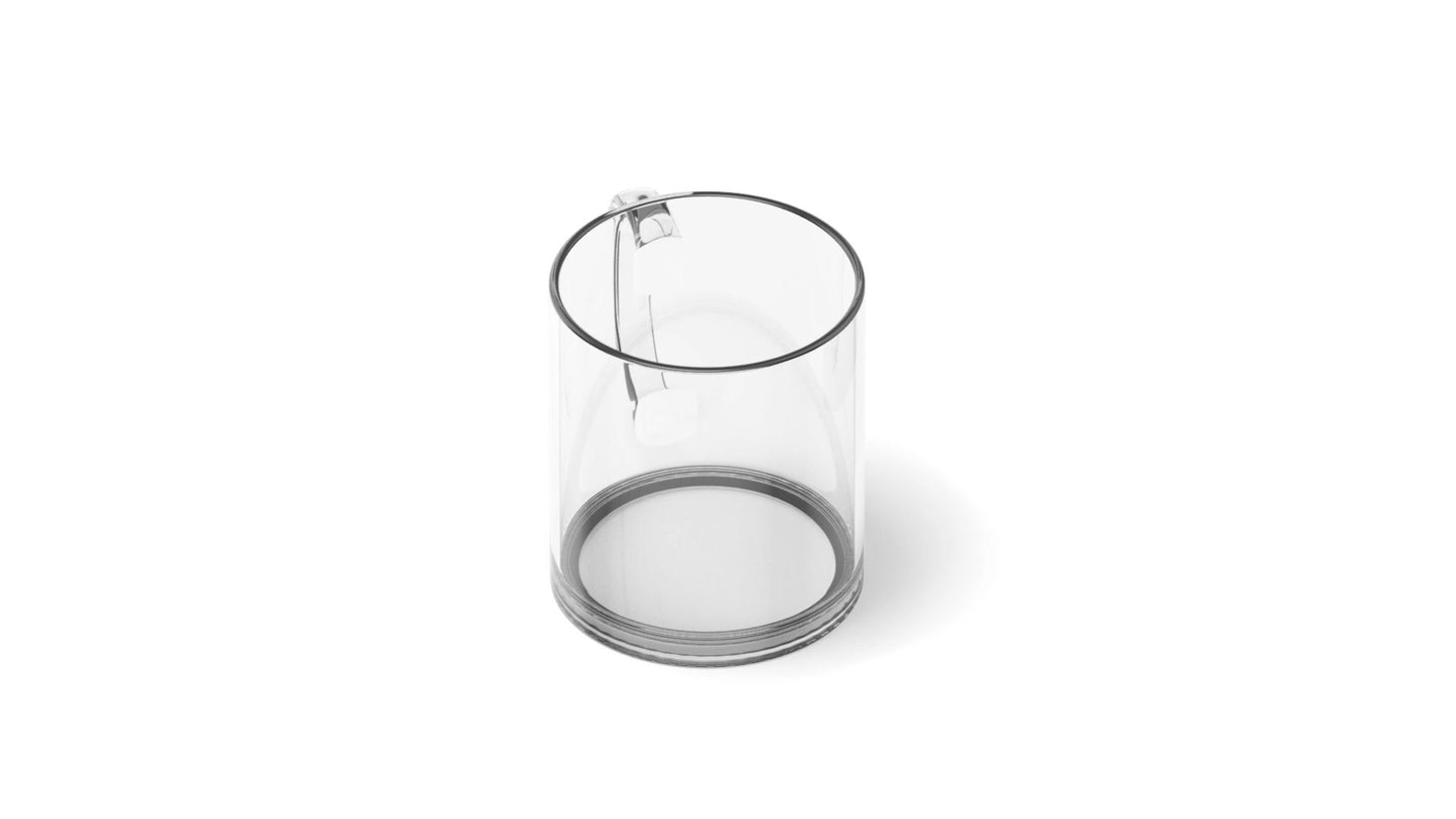 Sublimation glass mug + individual box