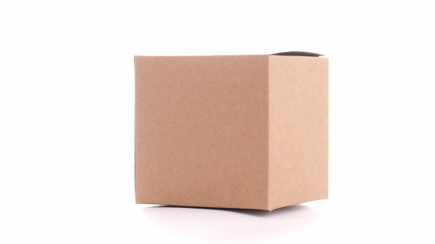 Kraft mug box