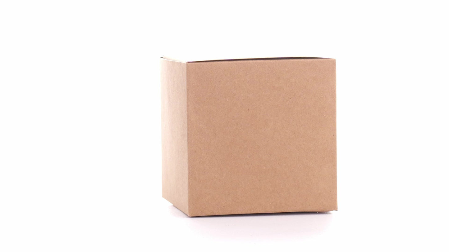 Kraft mug box