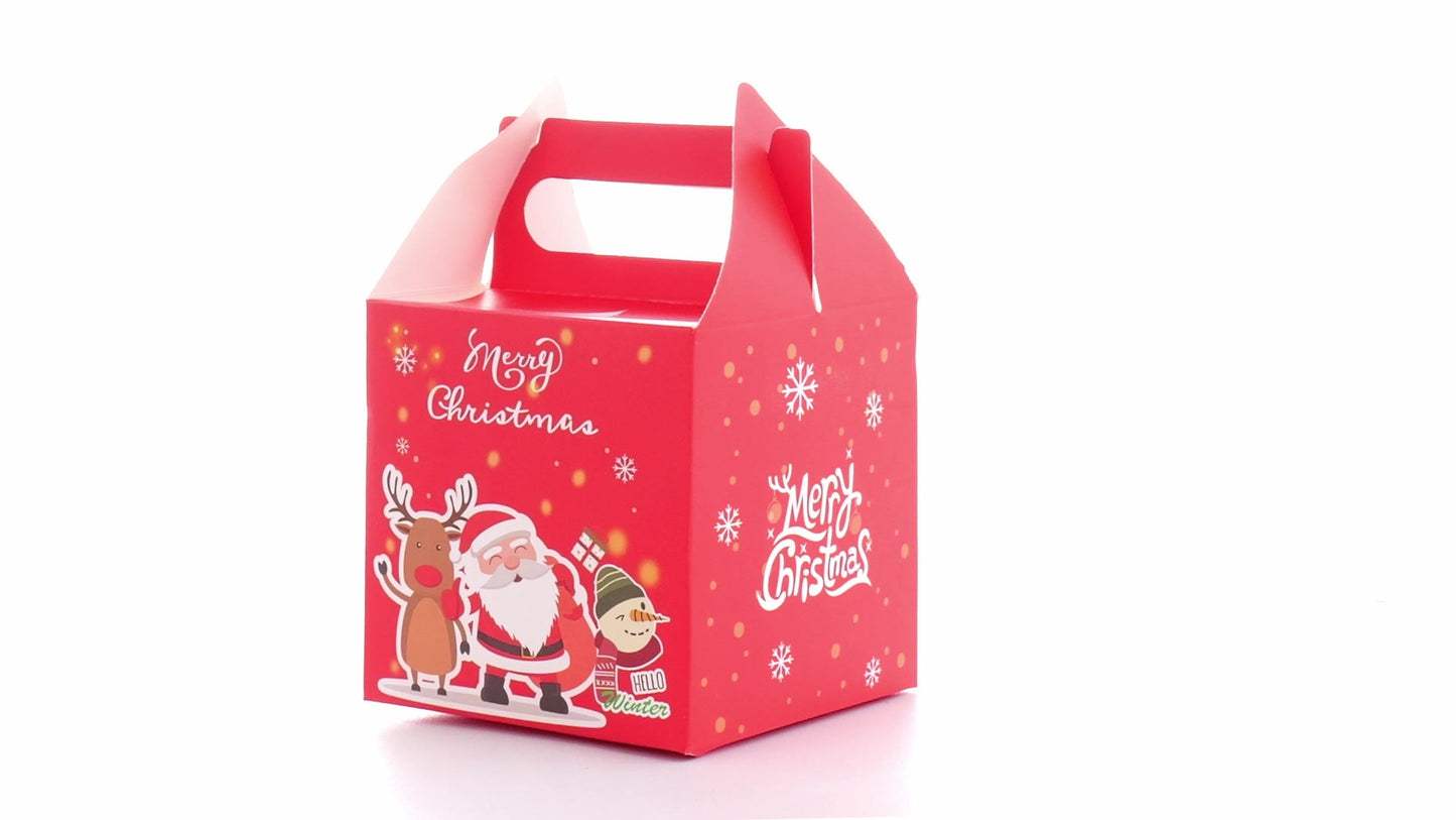 3D Merry Christmas red dog bowl