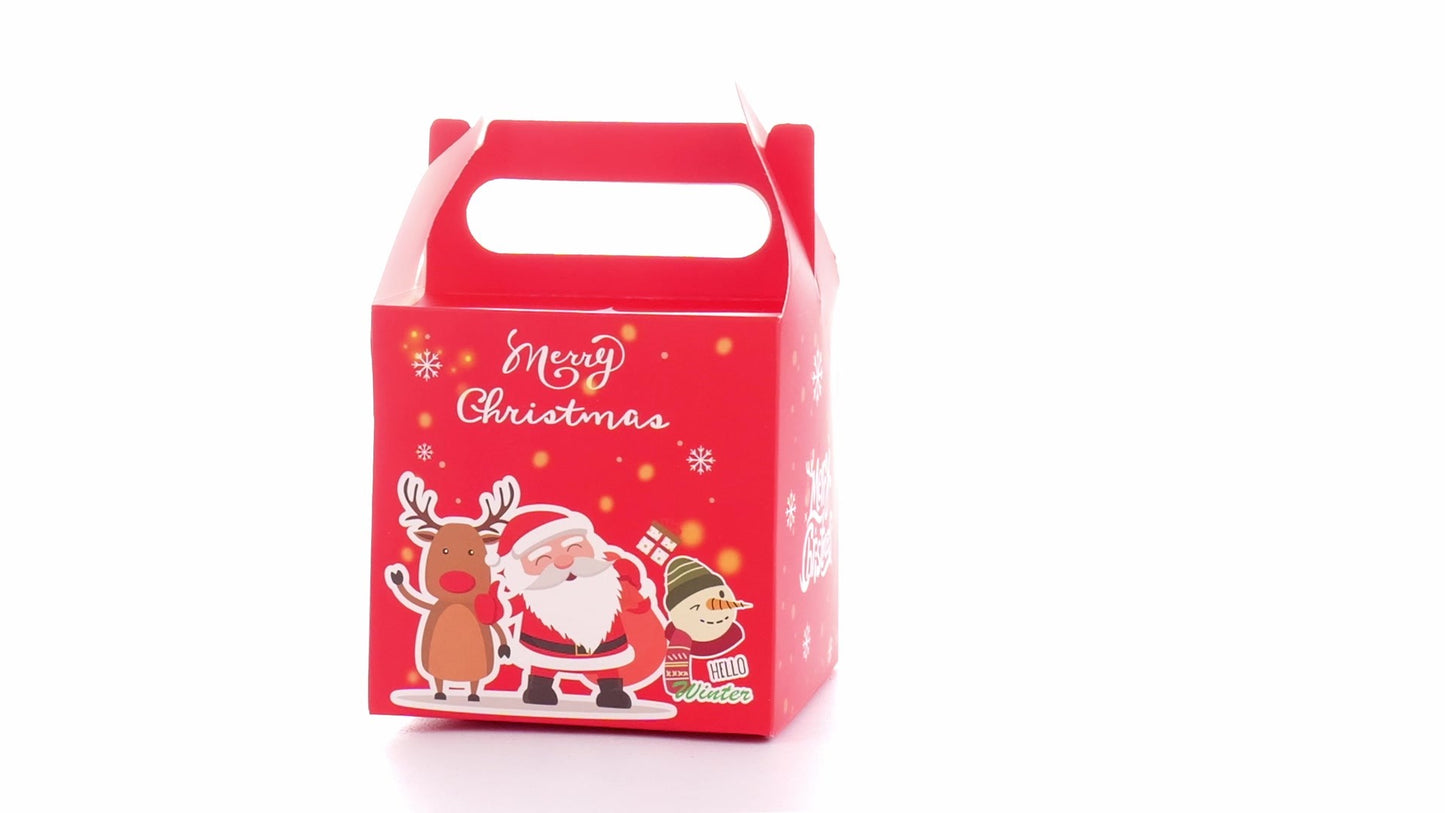 3D Merry Christmas red dog bowl