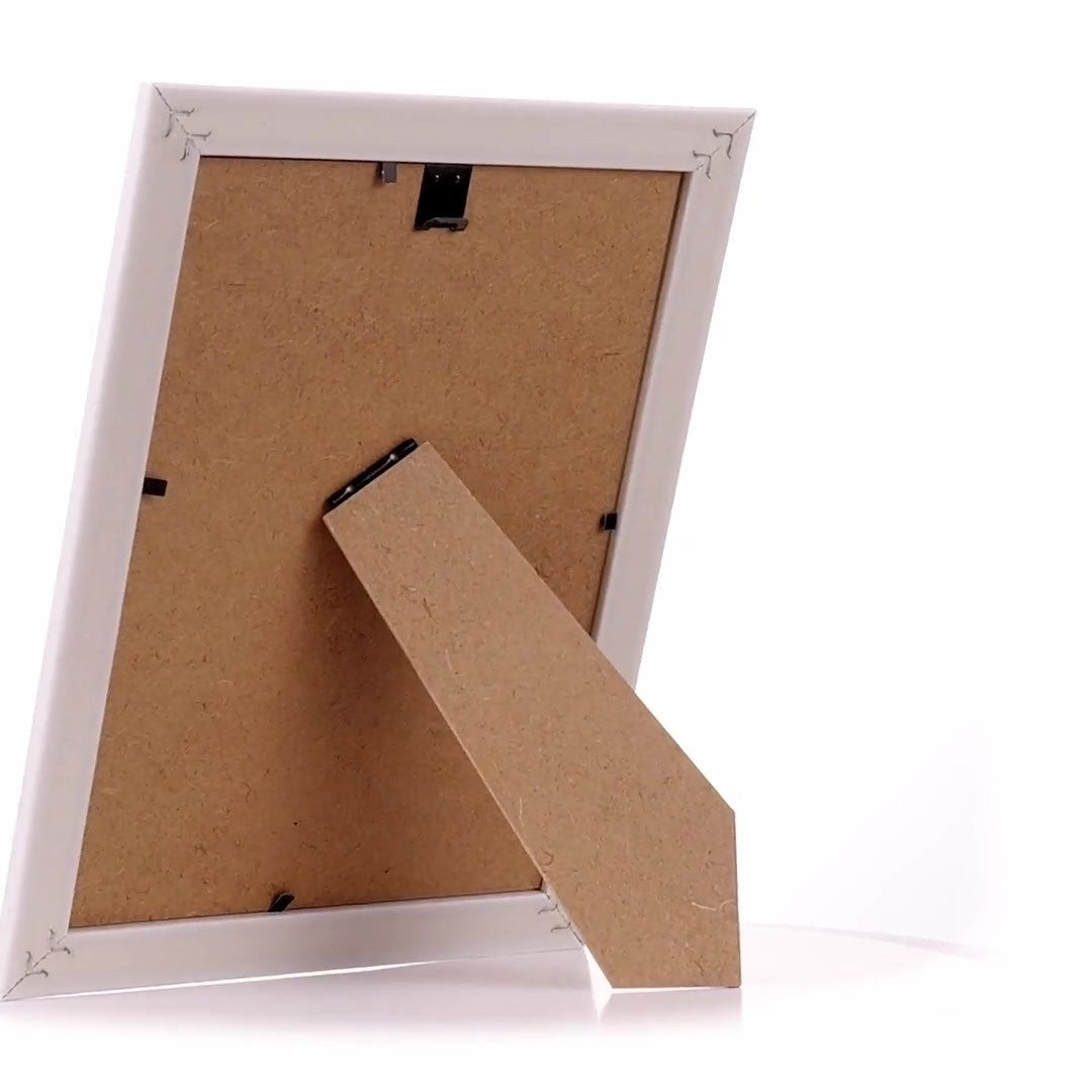 Merida white+gold photo frame A5