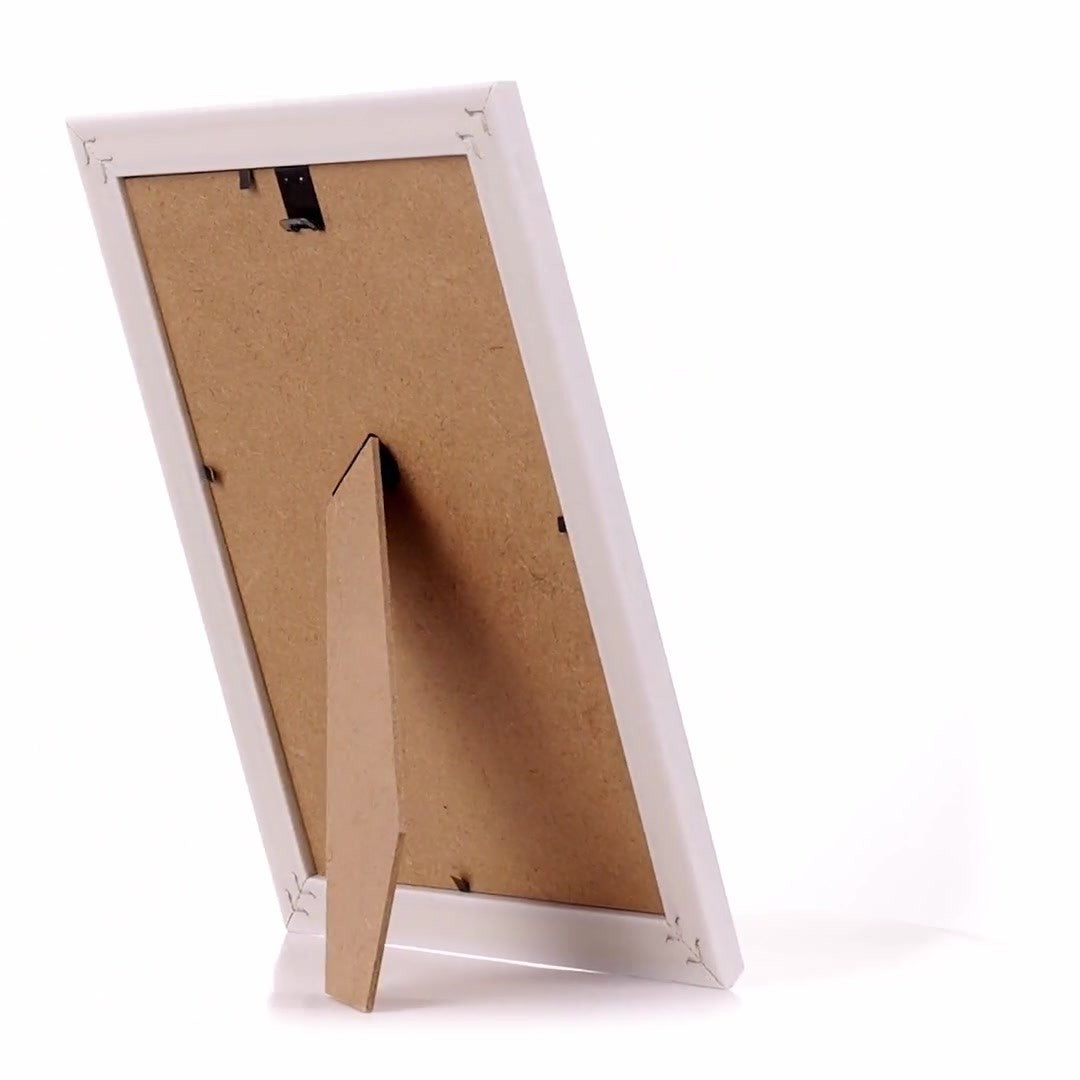 Merida white+gold photo frame A5
