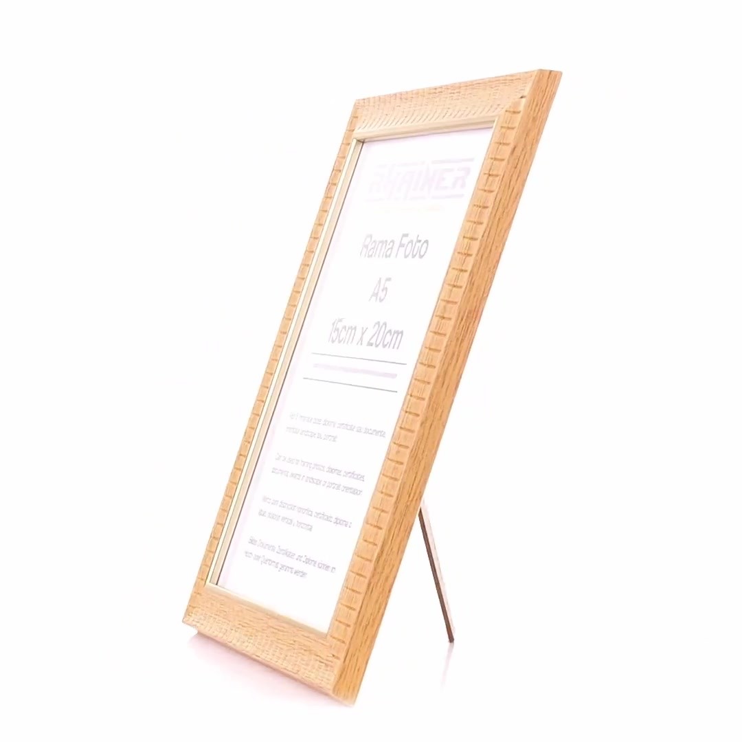 Merida cafe+gold photo frame A5
