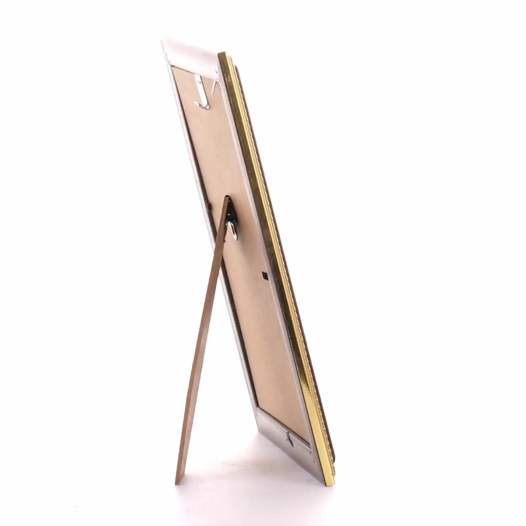 Athos brown+gold photo frame 13x18