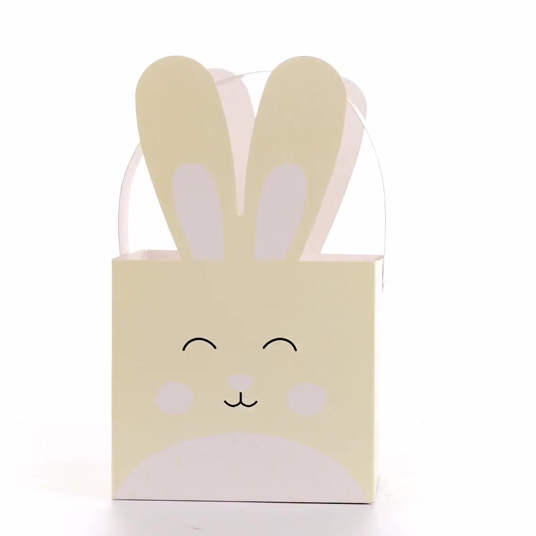 Easter Basket - Smiling Bunny