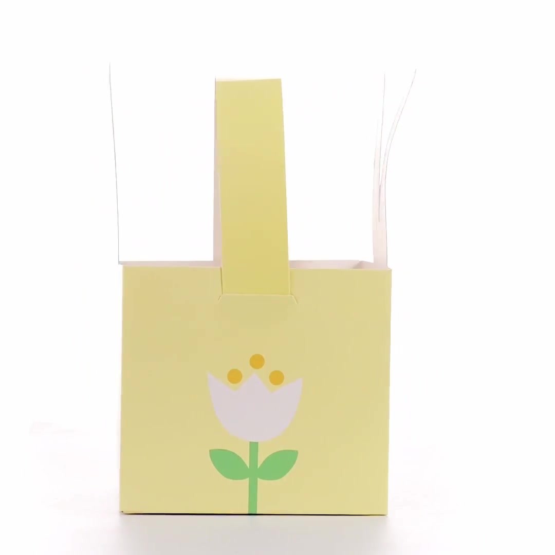 Easter Basket - Smiling Bunny
