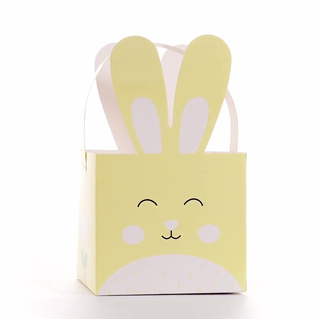 Easter Basket - Smiling Bunny