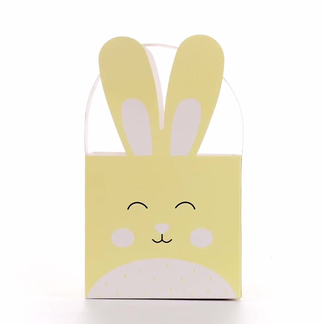 Easter Basket - Smiling Bunny