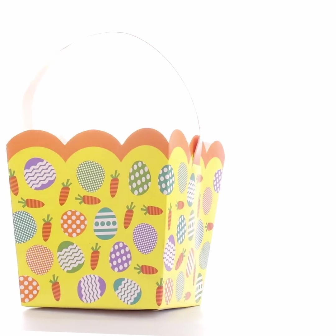 Easter Basket - Colored Eggs