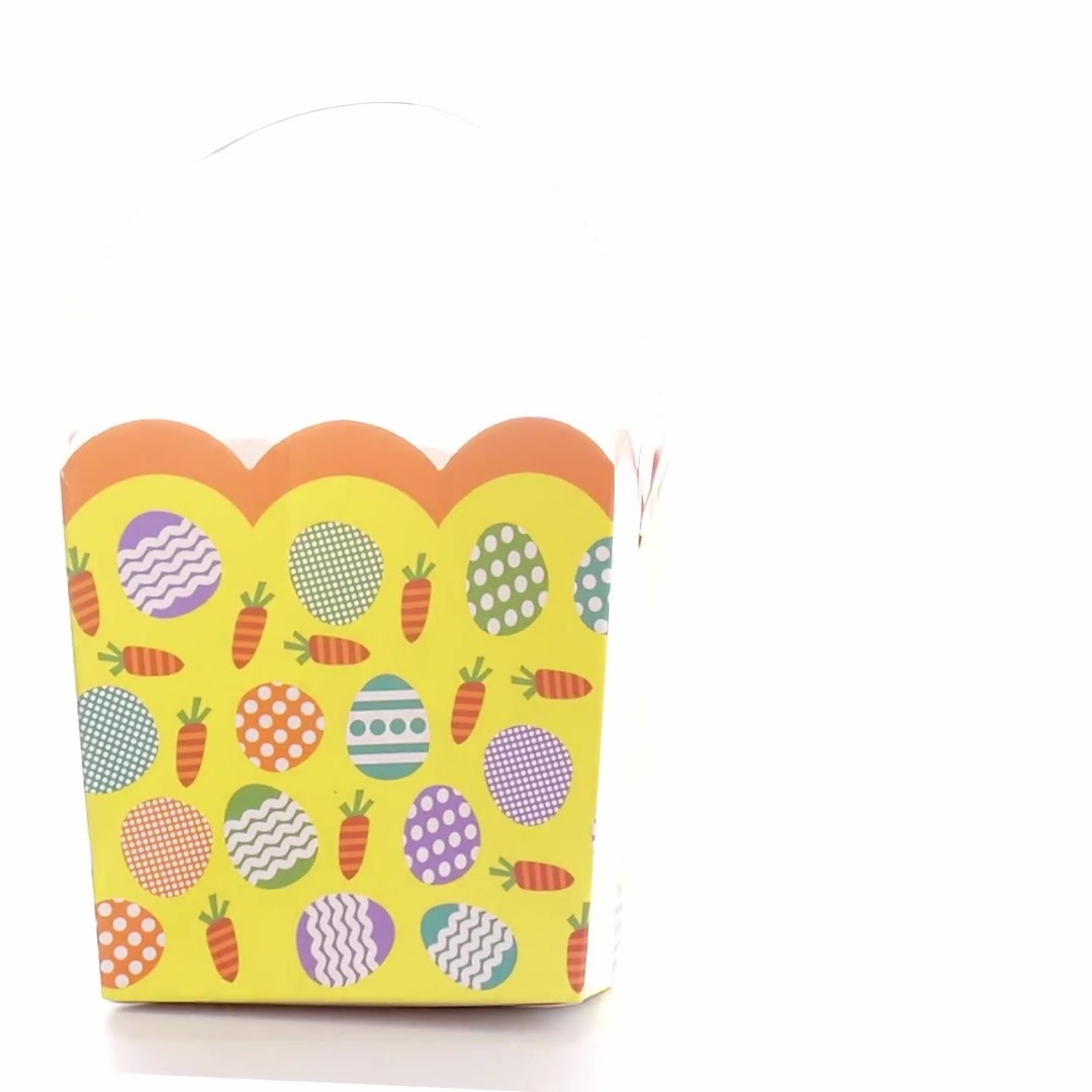 Easter Basket - Colored Eggs
