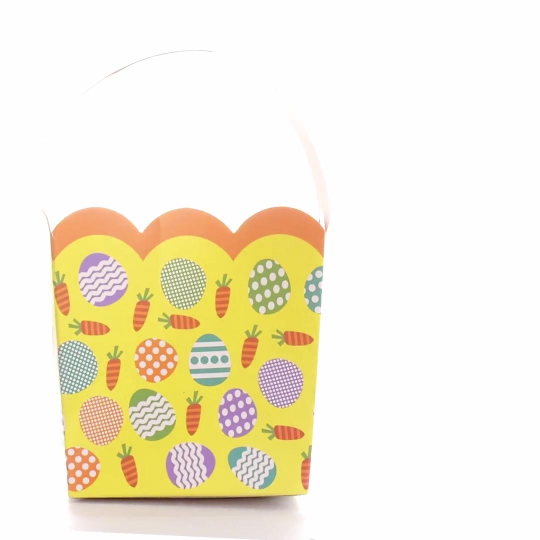 Easter Basket - Colored Eggs