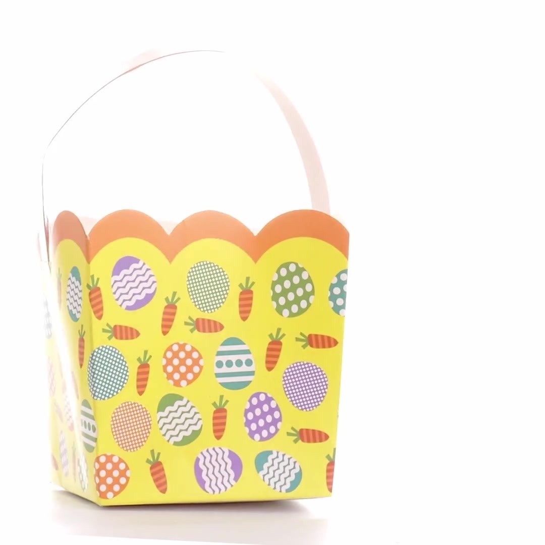 Easter Basket - Colored Eggs