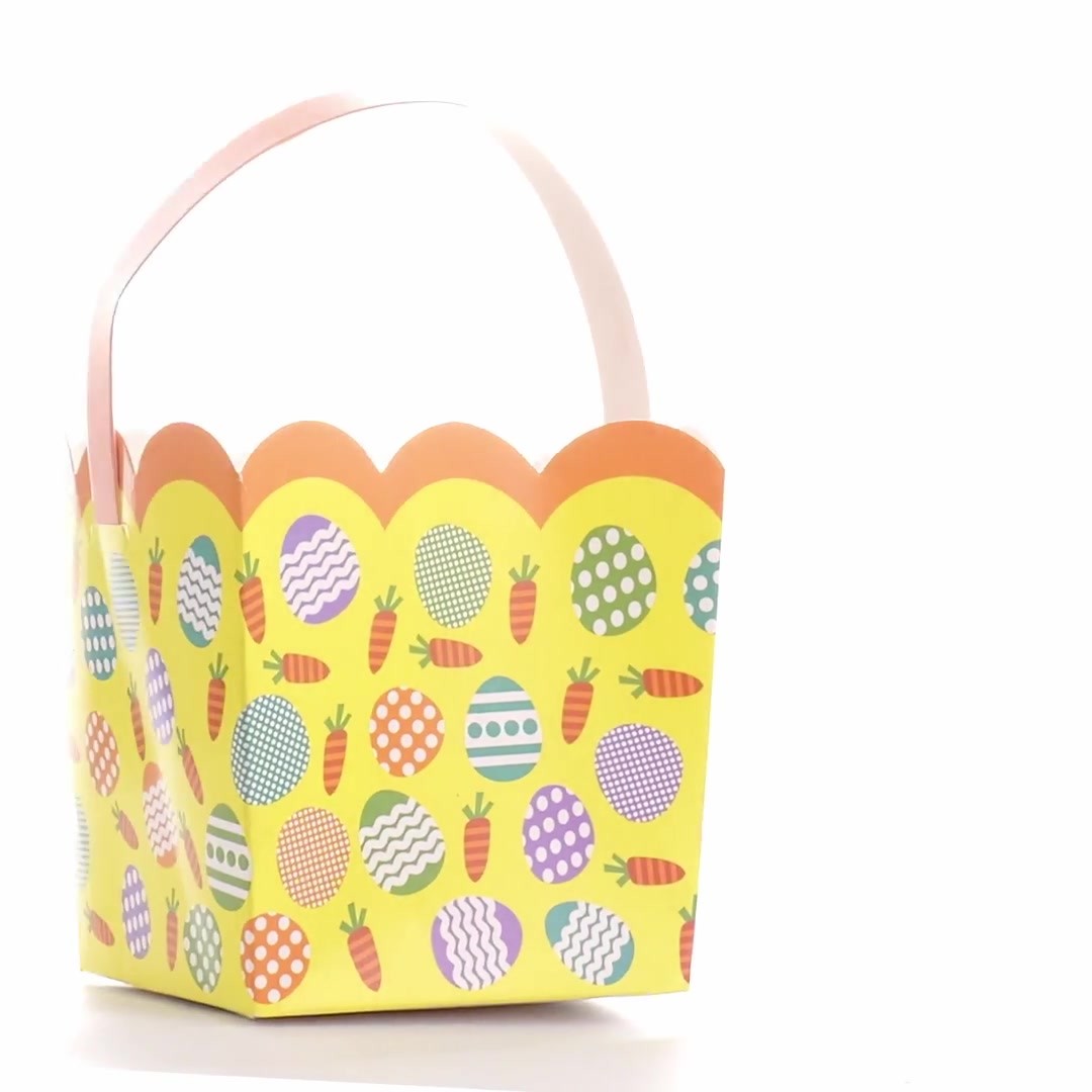 Easter Basket - Colored Eggs