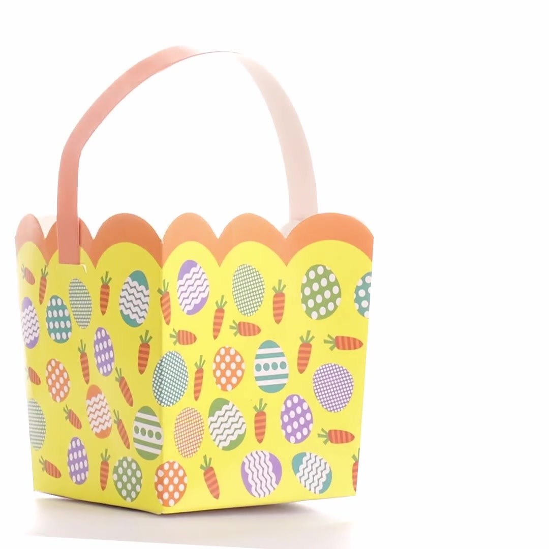 Easter Basket - Colored Eggs