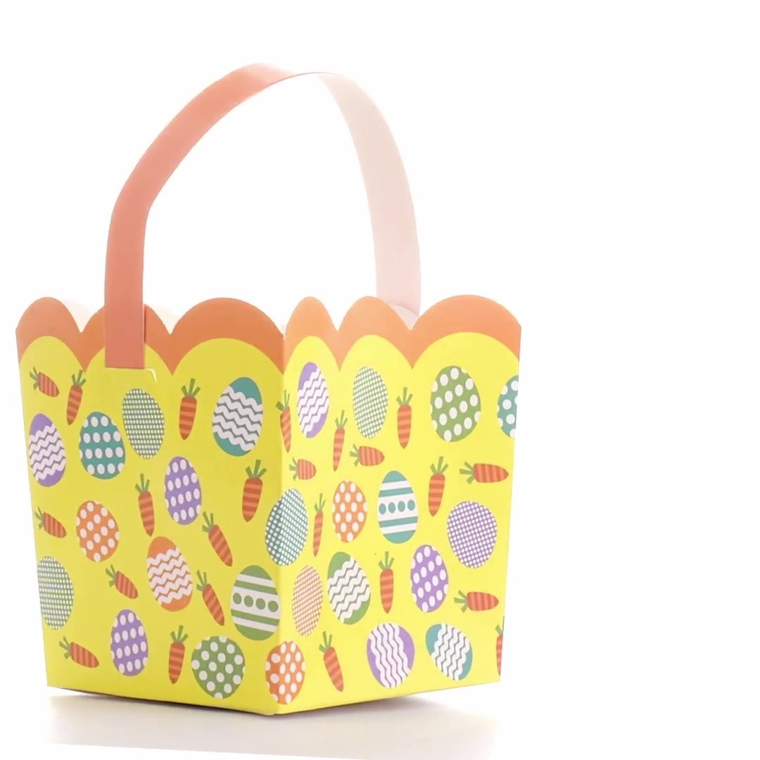 Easter Basket - Colored Eggs