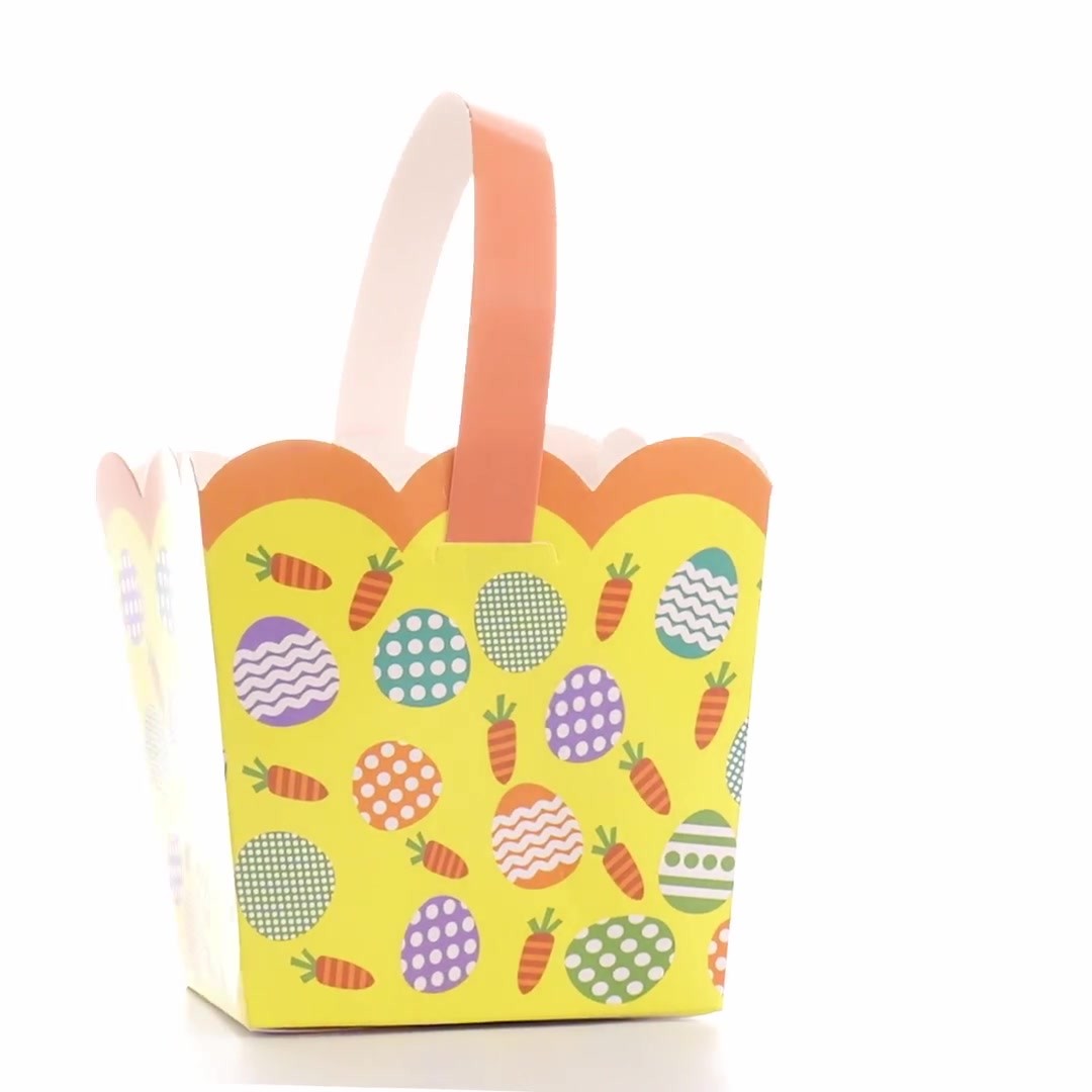 Easter Basket - Colored Eggs
